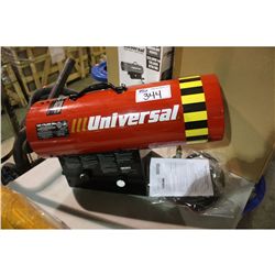 UNIVERSAL 125,000-170,000BTU FORCED AIR PROPANE