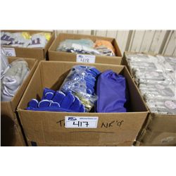 BOX OF ASSORTED WORK GLOVES