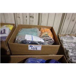 BOX OF ASSORTED WORK GLOVES
