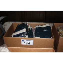 BOX OF ASSORTED WORK GLOVES