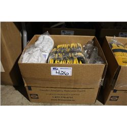 BOX OF ASSORTED WORK GLOVES