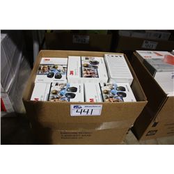 BOX OF ASSORTED EAR PROTECTION