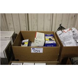 BOX OF ASSORTED RESPIRATOR GEAR