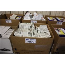 BOX OF ASSORTED RESPIRATOR GEAR