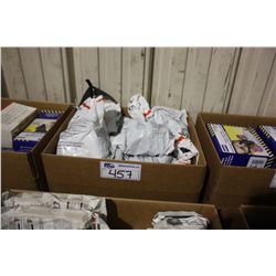 BOX OF ASSORTED RESPIRATOR GEAR