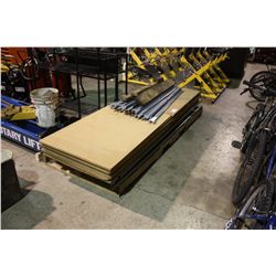 PALLET OF EZ-RECT SHELVING