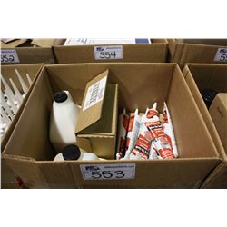 BOX OF ASSORTED SEALANT