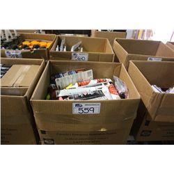 BOX OF ASSORTED SEALANT