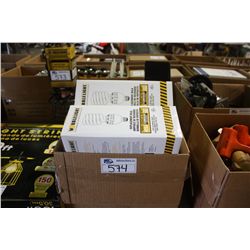 BOX OF ASSORTED LIGHT BULBS