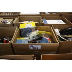 BOX OF ASSORTED TOOLS