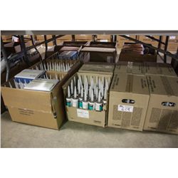 LARGE LOT OF ASSORTED SEALANT