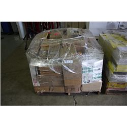 PALLET OF ASSORTED BOLTS, SCREWS AND HARDWARE