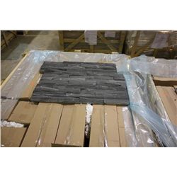 CRATE OF GREY LEDGE STONE