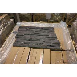 CRATE OF GREY LEDGE STONE