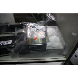 BAG WITH HEADPHONES ETC