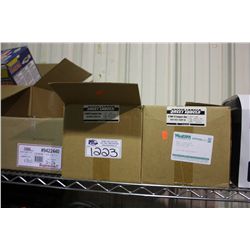 2 BOXES OF ASSORTED PAPER & SKATEBOARD