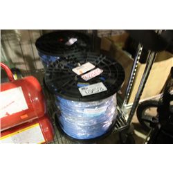 2 SPOOLS OF CABLE