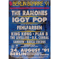 The Ramones and Iggy Pop