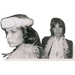 Mick and Bianca Jagger