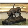 Image 2 : Magnificent Bronze Sculpture Coon Hound