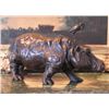 Image 4 : Magnificent Bronze Sculpture Hippopotamus Hippo