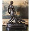 Image 3 : Splendid Bronze Sculpture Fox Hunt