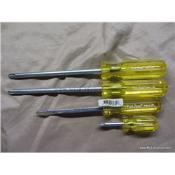 Pratt-Read Screwdriver set of 4