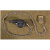 Image 1 : WWI U.S. NAVY WHISTLE ON CHAIN- USN INSIGNIA ON CLIP