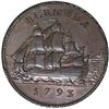 Image 2 : Bermuda 1793 Penny - Choice Unc