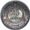 Image 1 : British Honduras 1907 25 Cent - NGC MS63