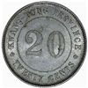 Image 2 : China - Kwangtung Province (1920) 20 Cent - Choice Unc