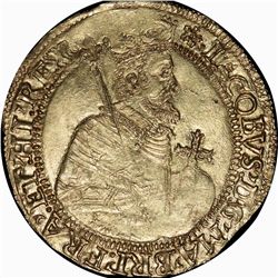 England 1613 Unite - NGC AU58