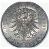 Image 2 : Germany 1888 A 5 Mark - Unc