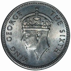 Southern Rhodesia 1951 Threepence - near Gem