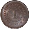 Image 2 : Straits Settlements 1908 Cent - Choice Unc