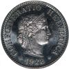 Image 2 : Switzerland 1928 Specimen 5 Rappen - NGC MS65