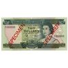 Image 1 : Solomon Islands - Specimen Two Dollar (1977)
