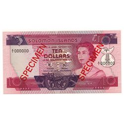 Solomon Islands - Specimen Ten Dollar (1977)