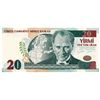 Image 8 : Turkey - 1, 5, 10, 20, 50,100 Lira - First Prefix Set (2005)
