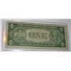 Image 2 : 1935 SERIES E $1 SILVER CERTIFICATE BILL SERIAL # X83871916H *RARE EARLY NOTE*!!