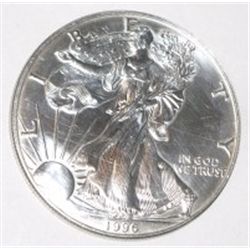 1996 SILVER EAGLE 1oz FINE SILVER *KEY DATE SILVER EAGLE*!! EAGLE CAME OUT OF SAFE!!
