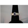 Image 1 : 23.00 CTW ANTIQUE LOOKING CZ AND OPAL PEARL RING .925 S