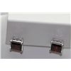 Image 1 : 16.35 CTW GARNET EARINGS .925 STERLING SILVER