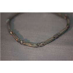 75.00 CTW ANTIQUE LOOKING  OPAL  BRACELET .925 STERLING