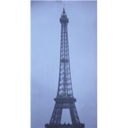 VINTAGE PHOTOGRAPH PRINT OF THE EIFFEL TOWER (1920\'s)