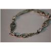 Image 1 : 75.00 CTW ANTIQUE LOOKING CZ BRACELET .925 STERLING SIL