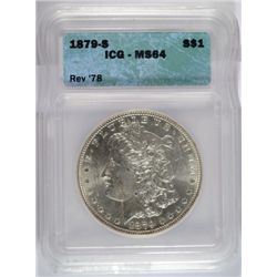 1879-S Morgan Dollar Reverse Of 1878