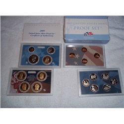 ( 2 ) 2009 UNITED STATES 18 PIECE CLAD PROOF SETS