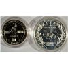 Image 2 : 1988 OLYMPICS PROOF SILVER DOLLAR AND A 1996  OLYMPICS ( SWIMMING ) CLAD HALF