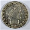 Image 1 : 1902O  Barber half $ all original tone  XF45   est  $220-$240